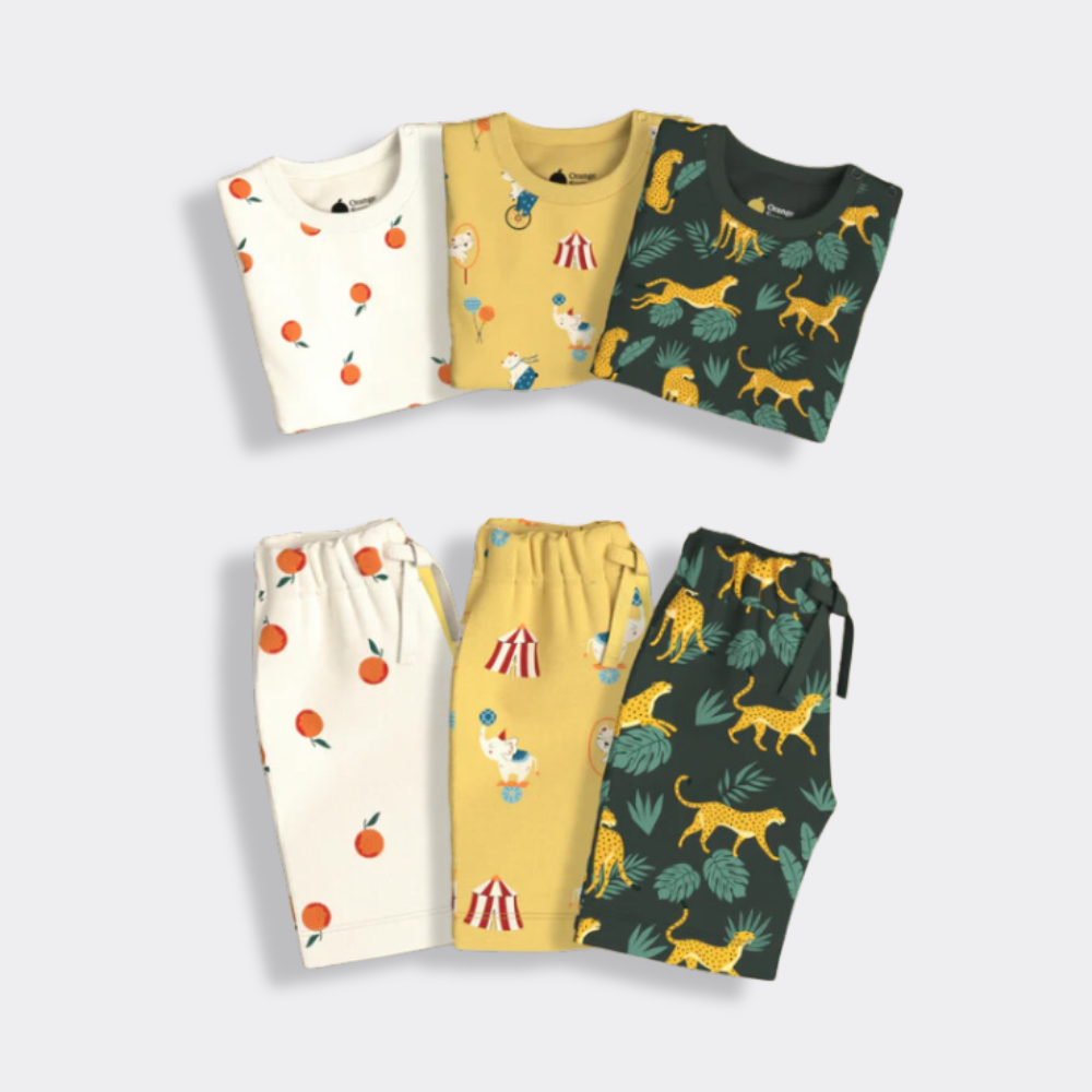 Multipack T-Shirt & Shorts Co-ords