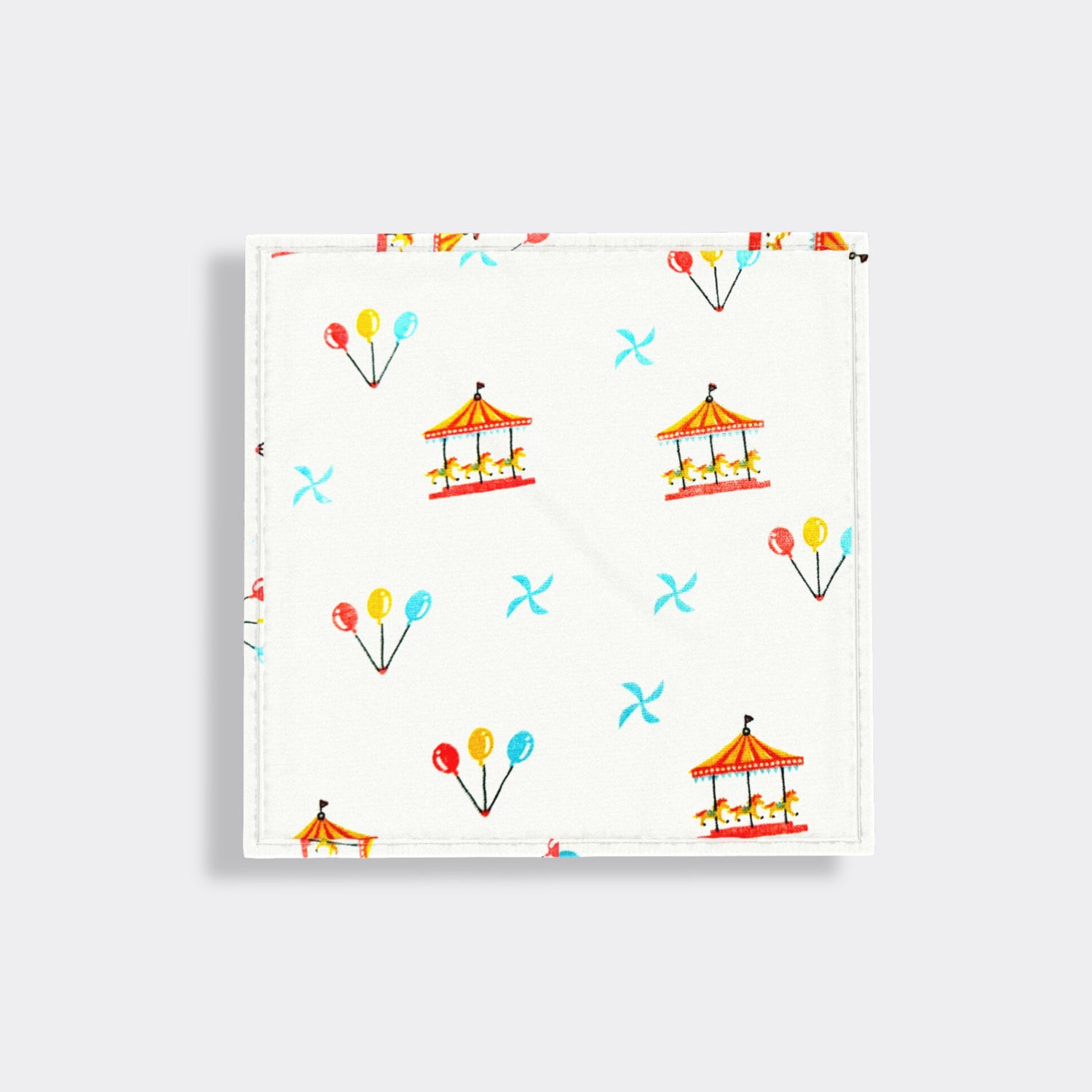 12 Pack Muslin Napkin | Swing, Ice, Elephant, Rainbow, Strawberry, Flower