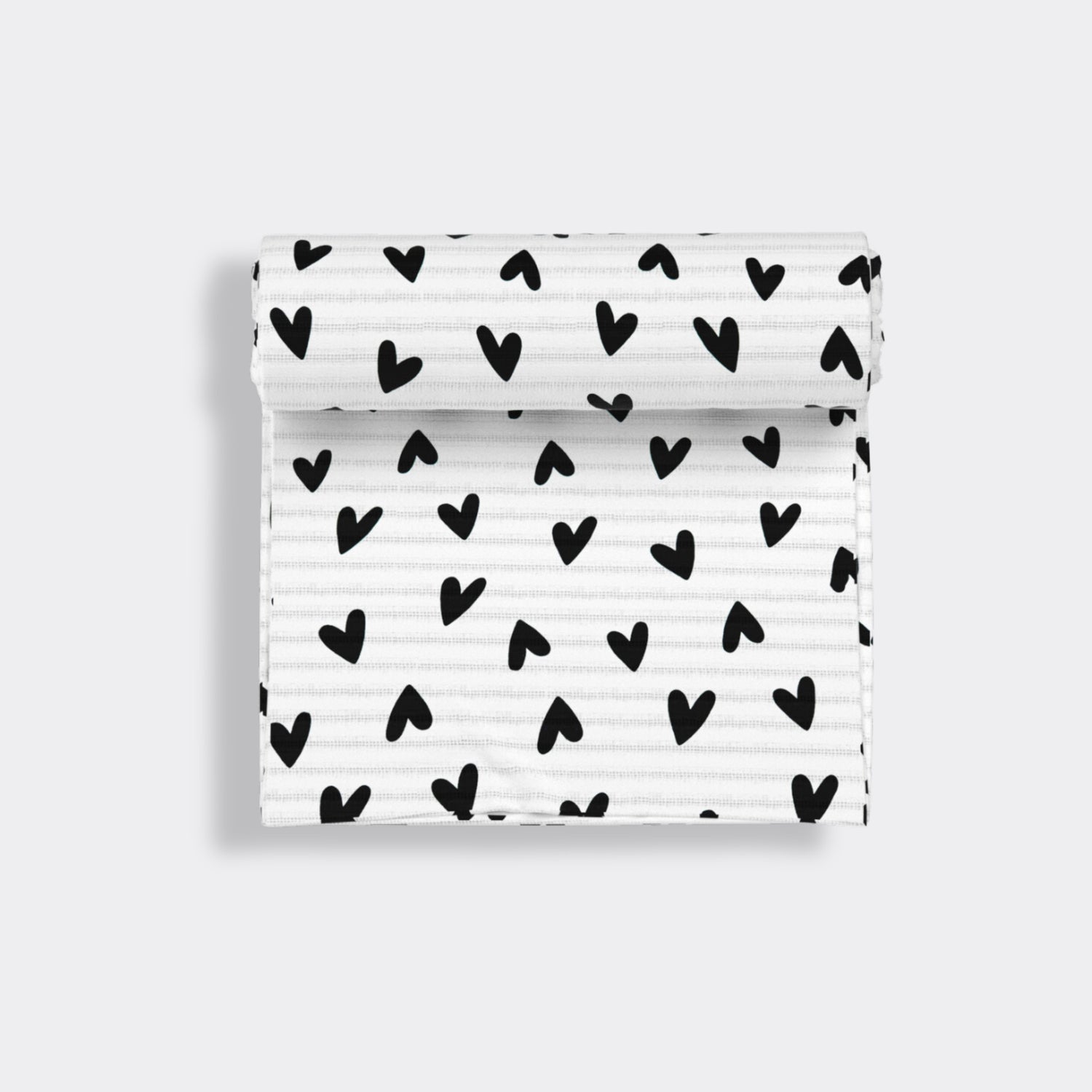 3 Pack Muslin Swaddle | Black Heart, Zoo, Strawberry