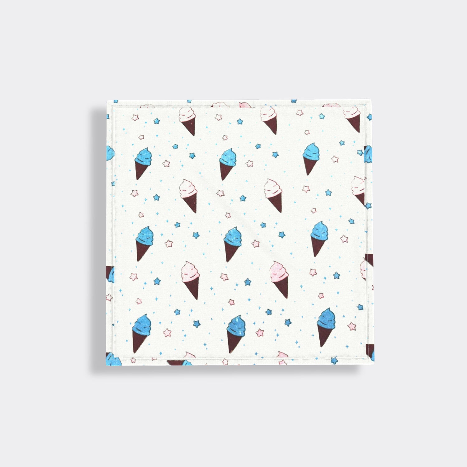 12 Pack Muslin Napkin | Ice, Elephant, Rainbow, Strawberry, Flower, Truck