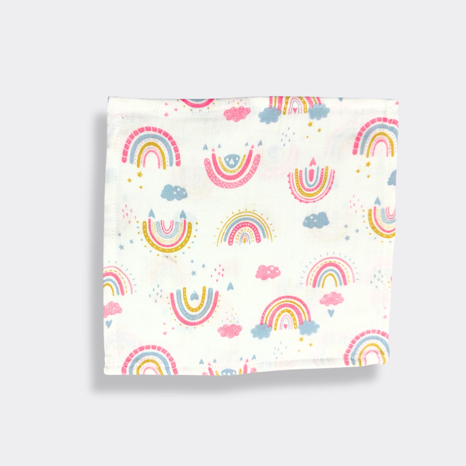 6 Pack Muslin Napkin | Rainbow, Strawberry, Flower