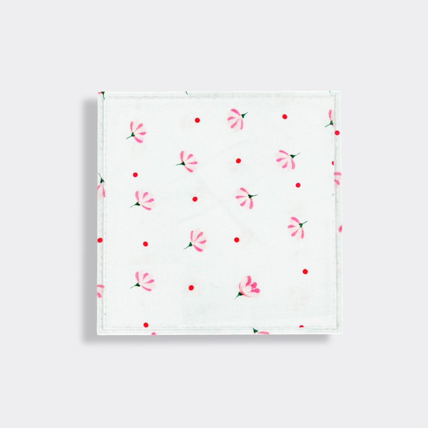 6 Pack Muslin Napkin | Rainbow, Strawberry, Flower