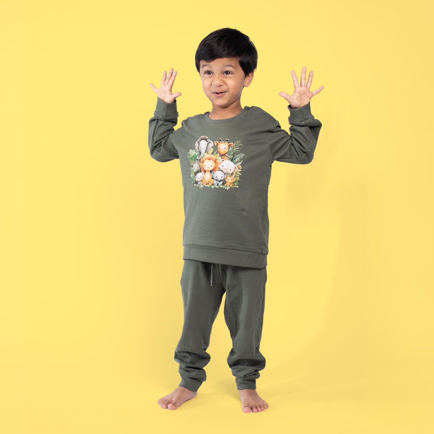 2 Pack Sweatshirt & Joggers | Space Kid , Wild Pals