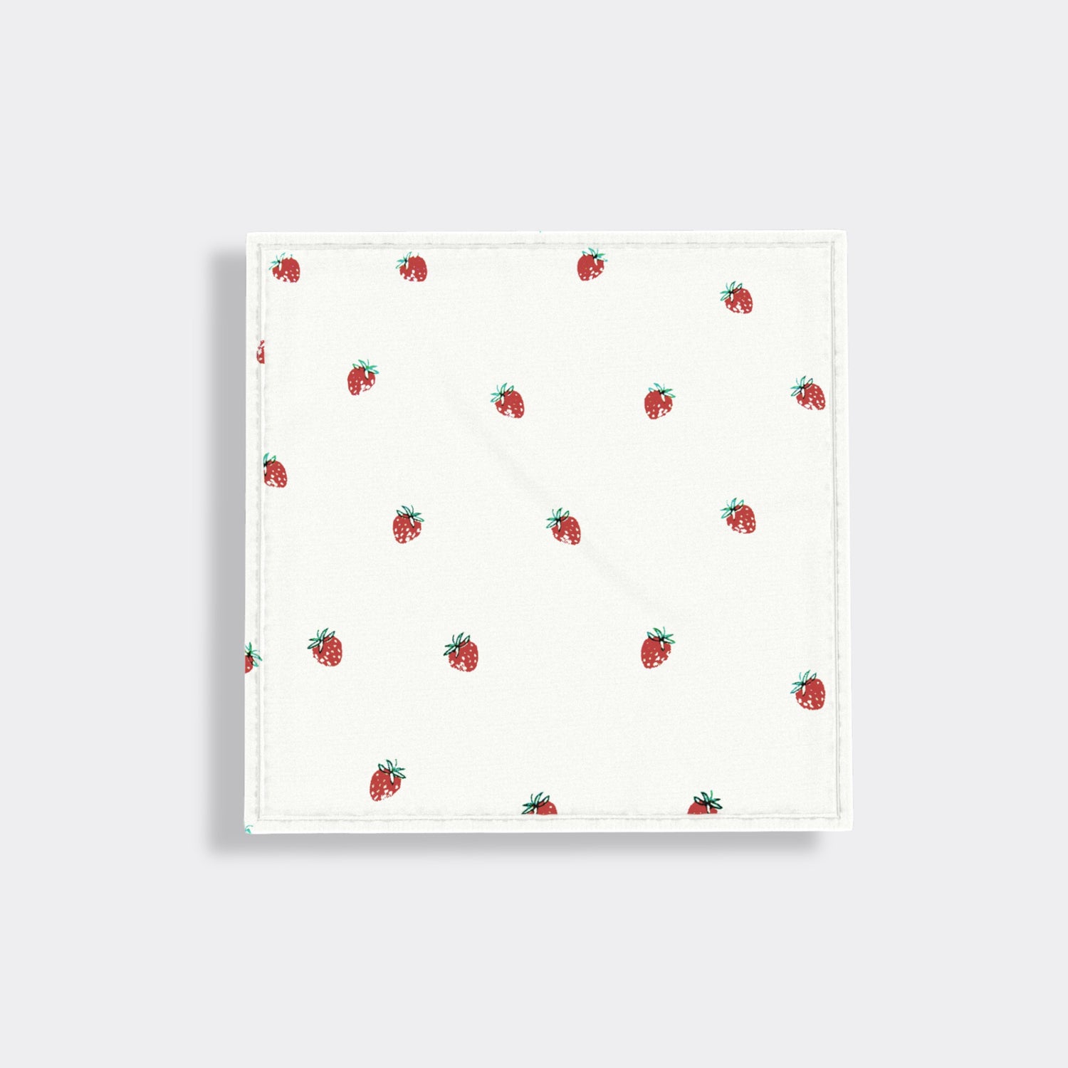 6 Pack Muslin Napkin | Strawberry, Flower, Truck