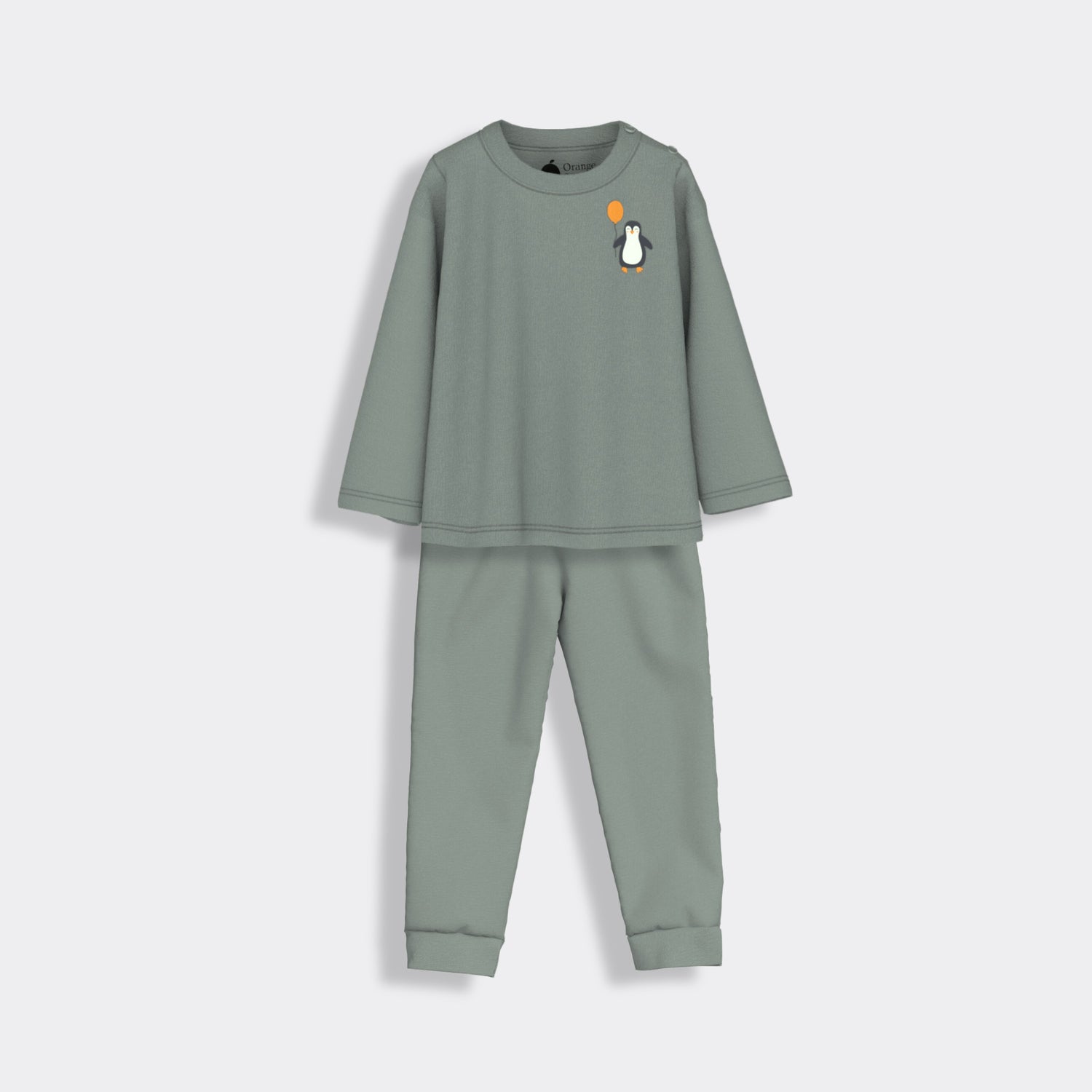 Full Sleeves Unisex Co-ord Set | Penguin Float