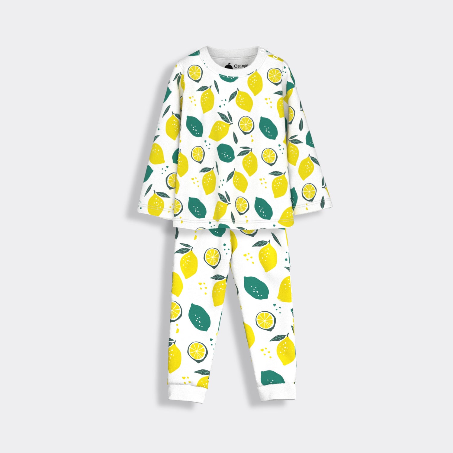 Full Sleeves Unisex Co-ord Set | Lemon Joy