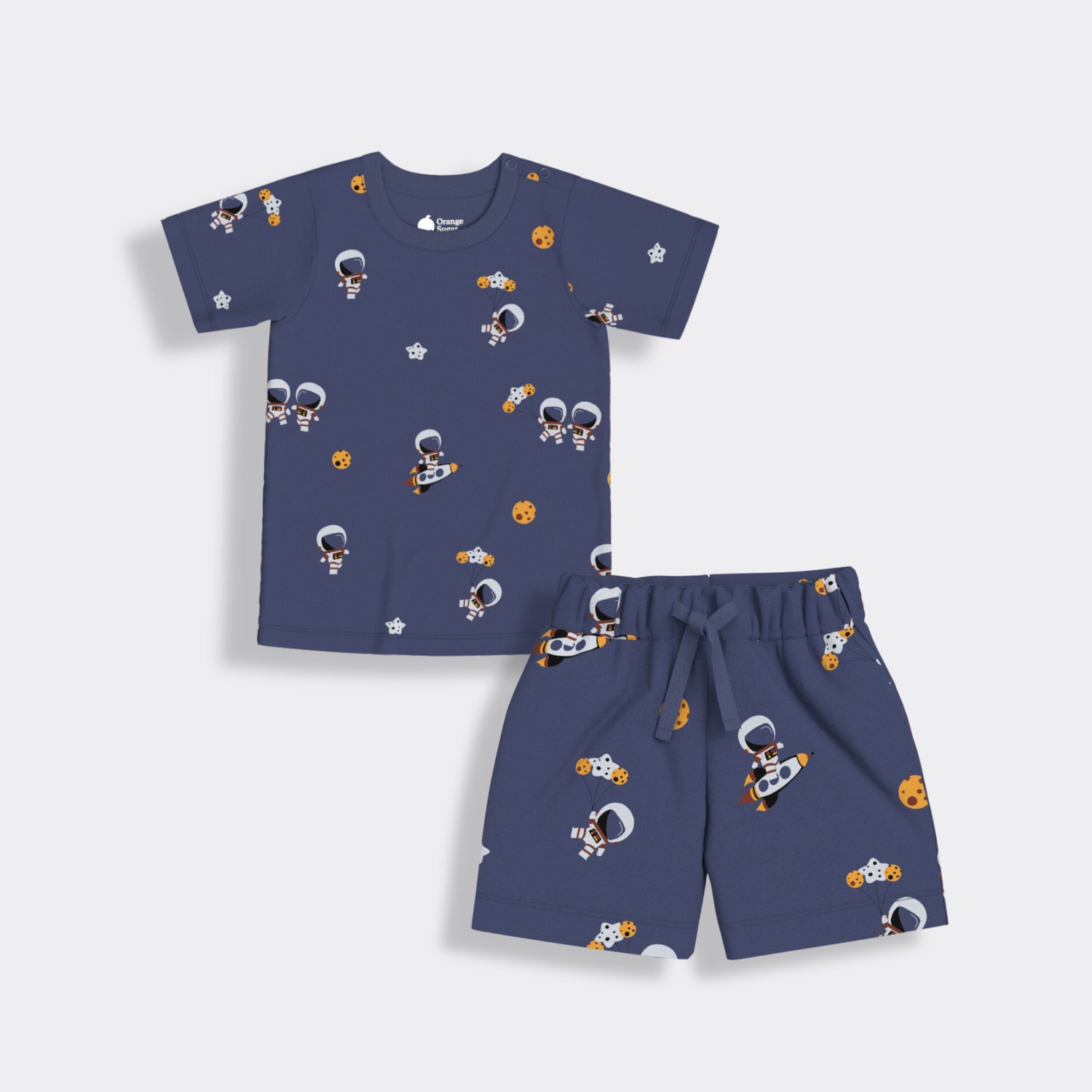 T-Shirt & Shorts Unisex Co-ord Set | Space Explorer