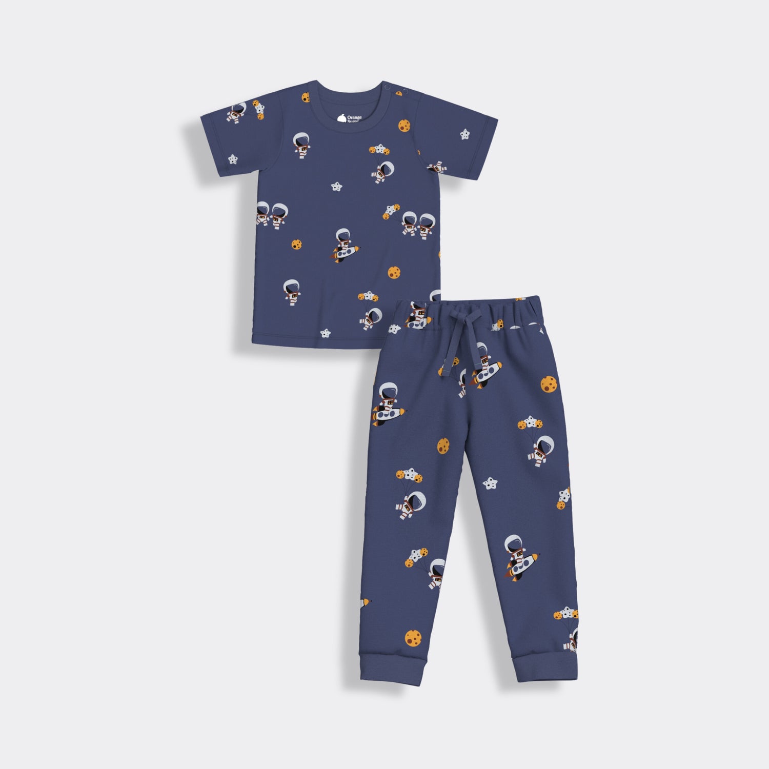 Half Sleeves Unisex Co-ord Set | Space Explorer