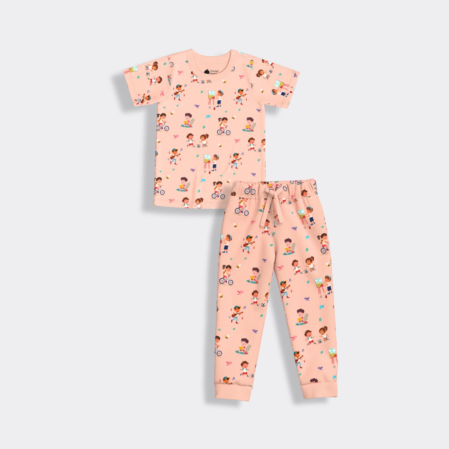 Half Sleeves Unisex Co-ord Set | Garden Fun