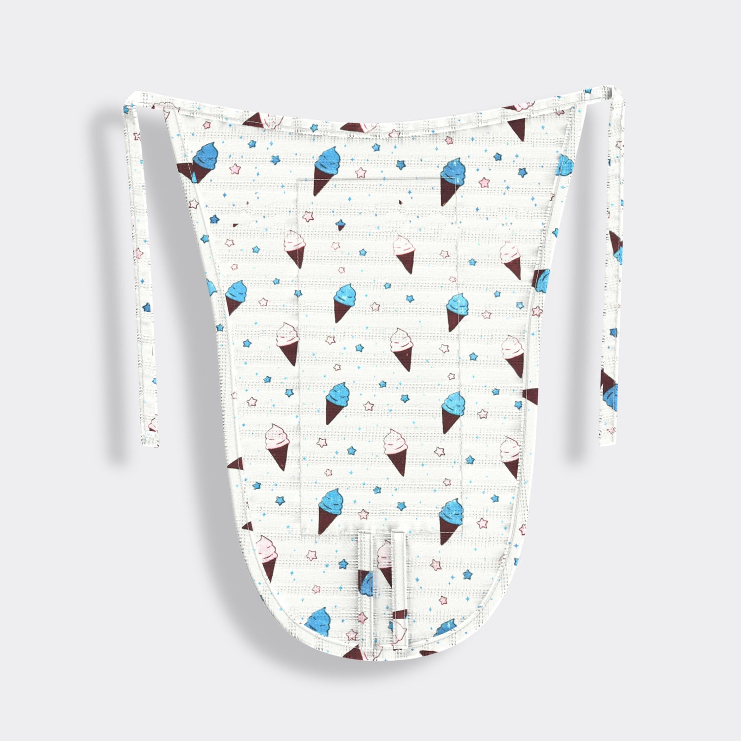 6 Pack Muslin Langot | Icecream, Blue Elephant, Rainbow