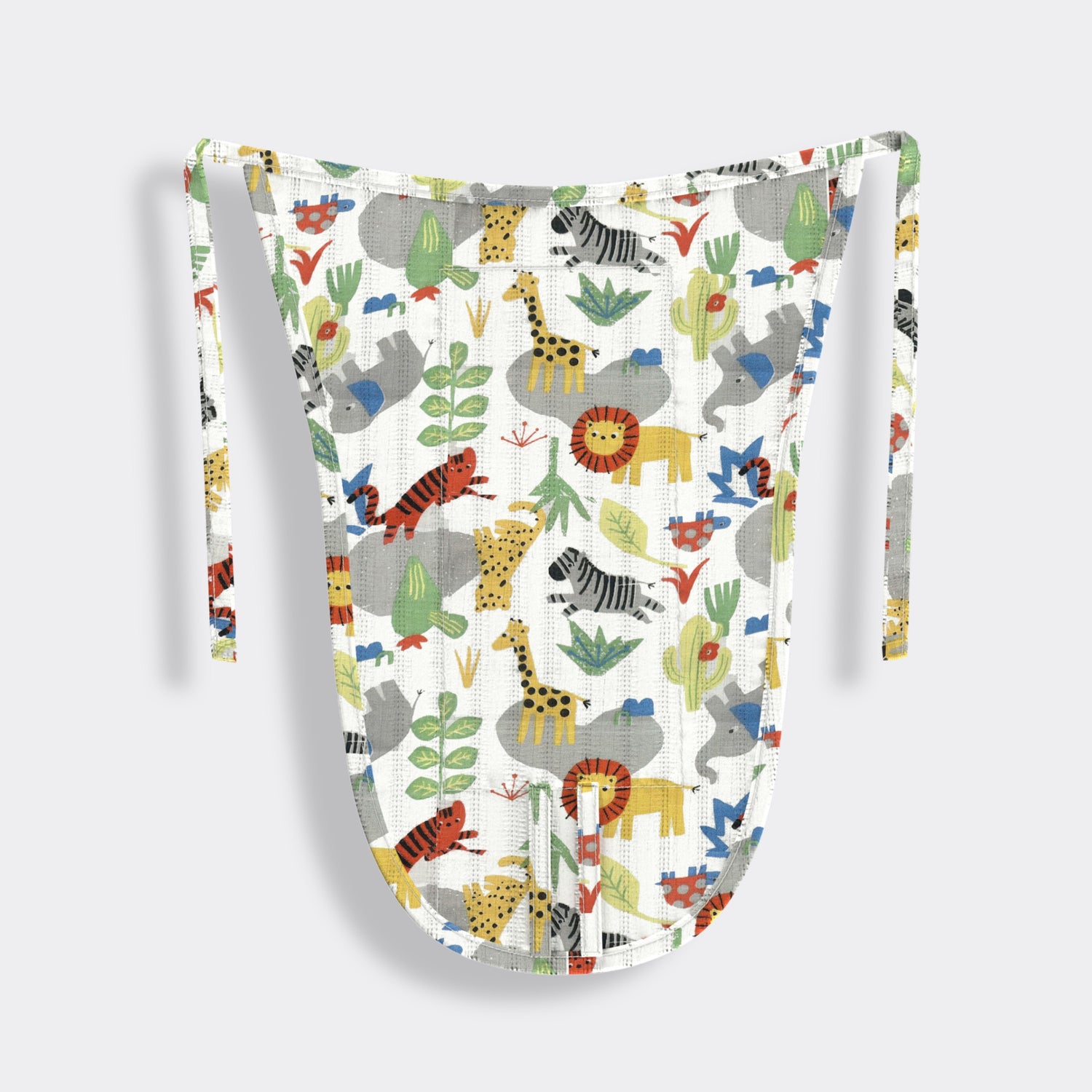 6 Pack Muslin Langot | Jungle, Red Elephant, Swing