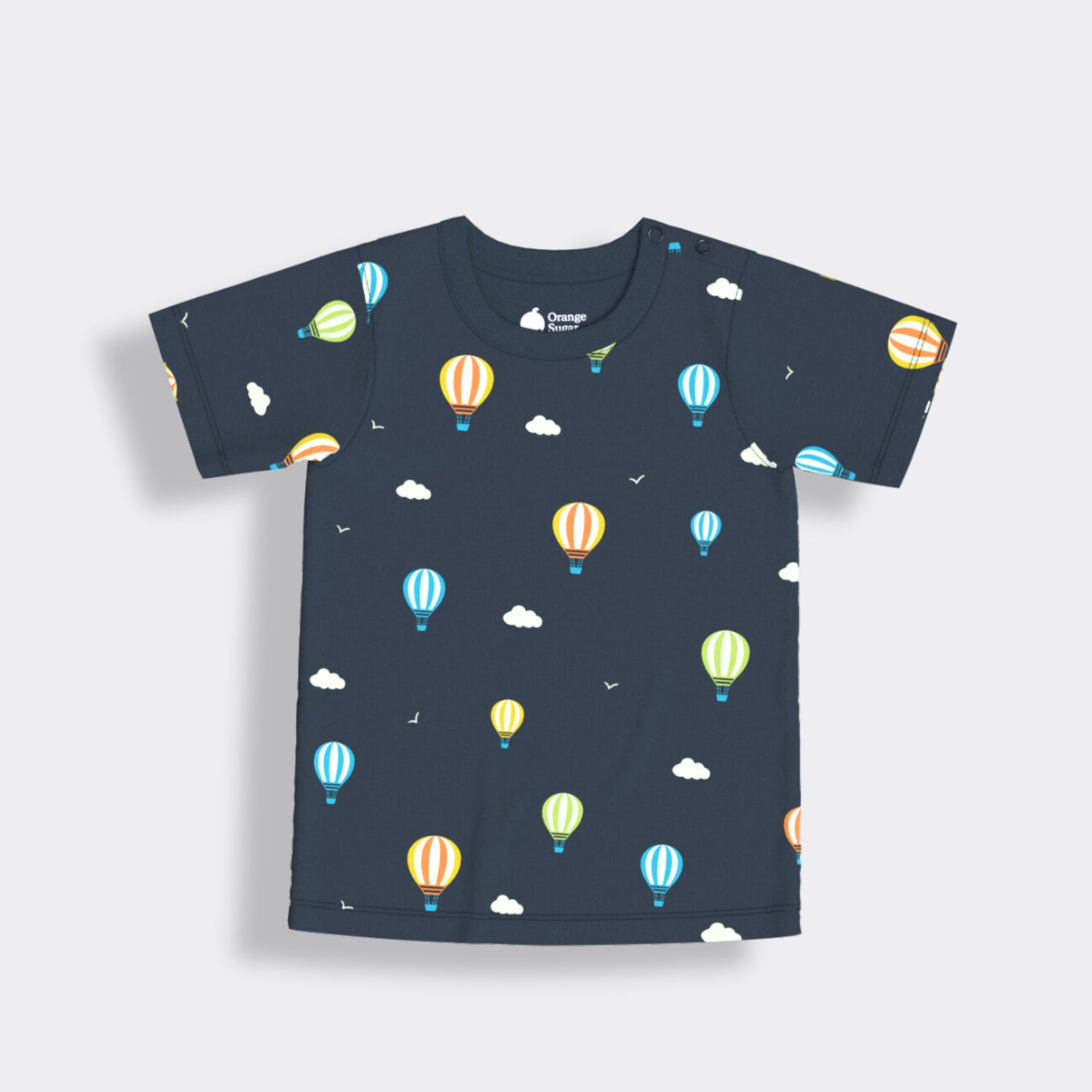 T-Shirt & Shorts Unisex Co-ord Set | Hot Air Balloon